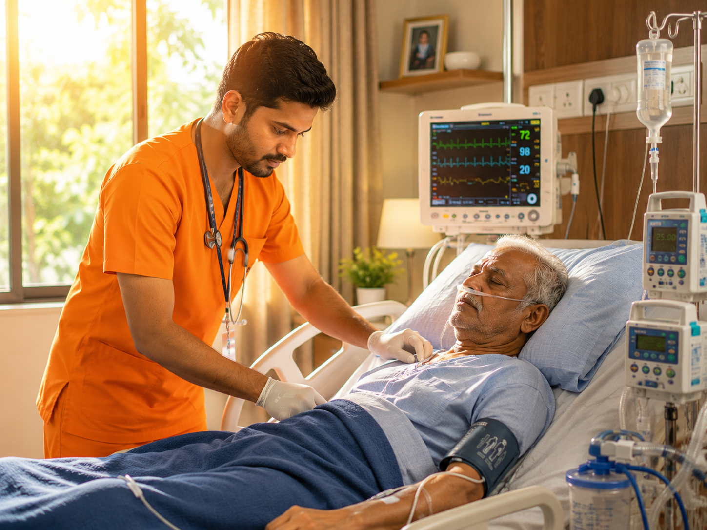 Home ICU Setup and Critical Care Services