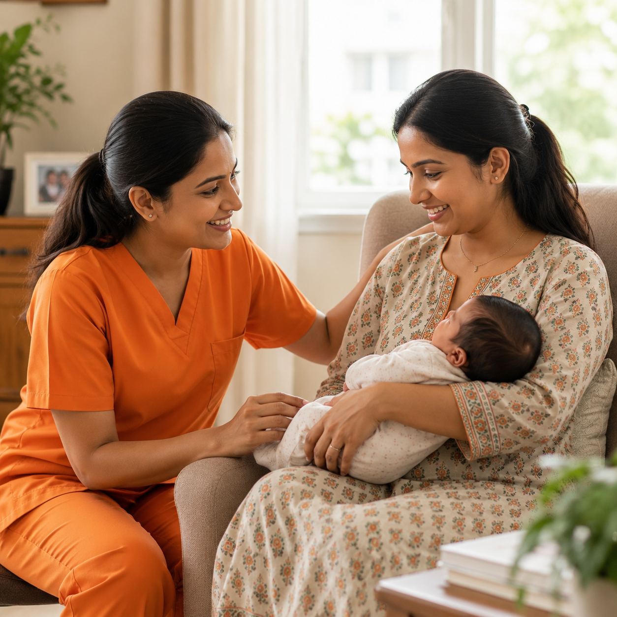 Mother and baby care support